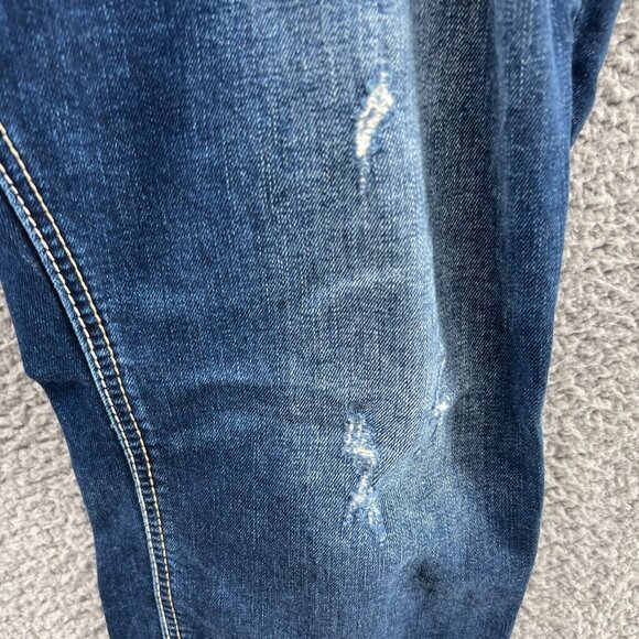 Silver Jeans Blue Boyfriend Jeans Distressed - Picture 2 of 11